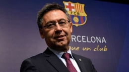 Jose Maria Bartomeu memutuskan berhenti sebagai Presiden Barcelona (28/10/20). Sumber foto: Getty Images via Goal.com