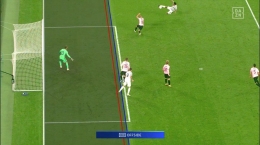 Anulir gol yang ketiga dari Morata. Gambar: via Twitter/Goal_id