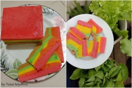 Rainbow Cake | foto: dokumentasi pribadi