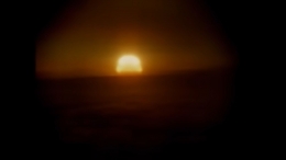 Bola api Tsar Bomba di cakrawala layaknya matahari via: youtube A-DUB LOCOTe