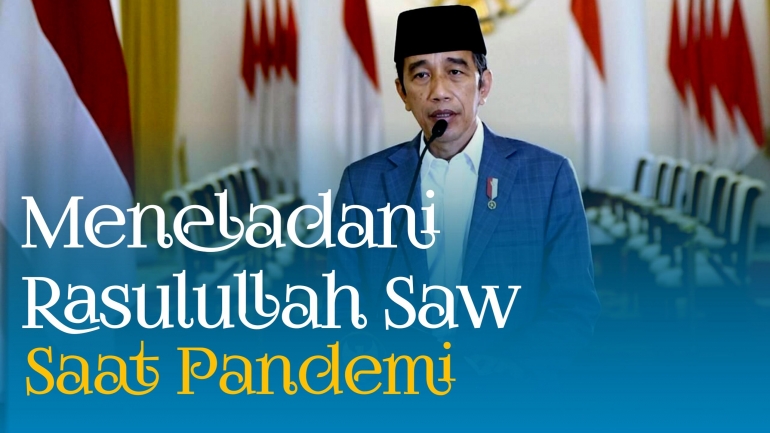 Presiden Jokowi memberikan sambutan virtual/Setkab.go.id