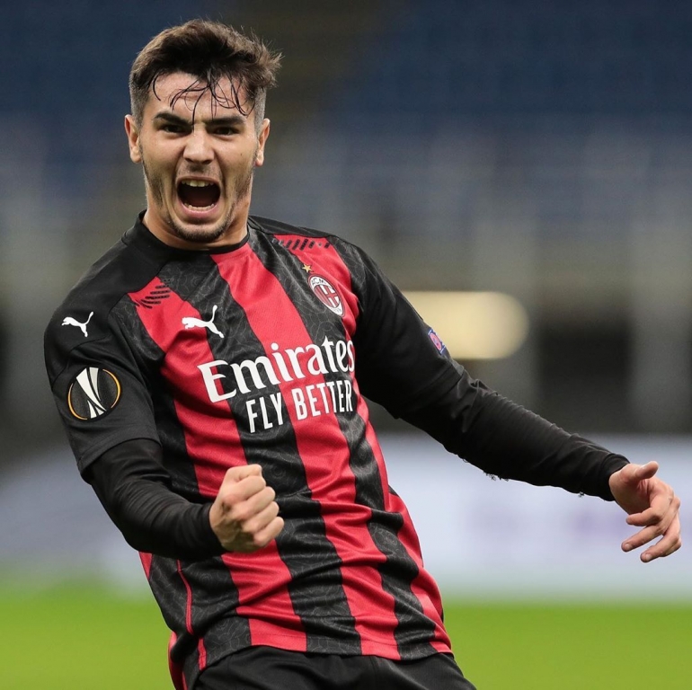 Brahim Diaz siap menjadi bintang baru di Milan (sumber: Instagram.com/europaleague