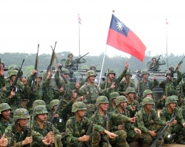 Tentara Taiwan mengikuti sebuah latihan perang di Taiwan. | Sumber: USNI News