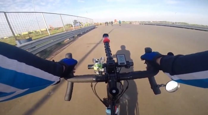 Menjajal Trek Bersepeda The Mozia, BSD City (dok. pribadi)