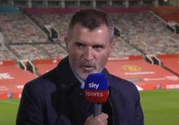 Roy Keane dikenal sebagai pundit yang kritis kepada pemain Manchester United. Gambar: Skysports via Metro.co.uk