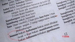 Babanam berikut konfigurasi akar katanya dalam Kamus Bahasa Banjar | @kaekaha