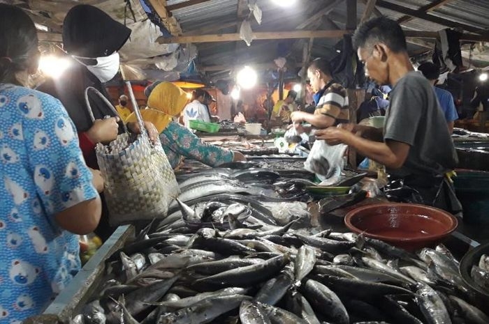 Ilustrasi ikan di pasar. (Foto: Sonora.ID/Dina) 