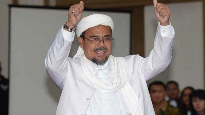 Habib Rizieq Shihab (HRS) | Sumber gambar: Tribunnews.com