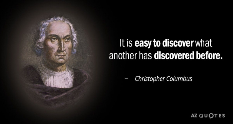 Kutipan Christopher Colombus (azquotes.com)