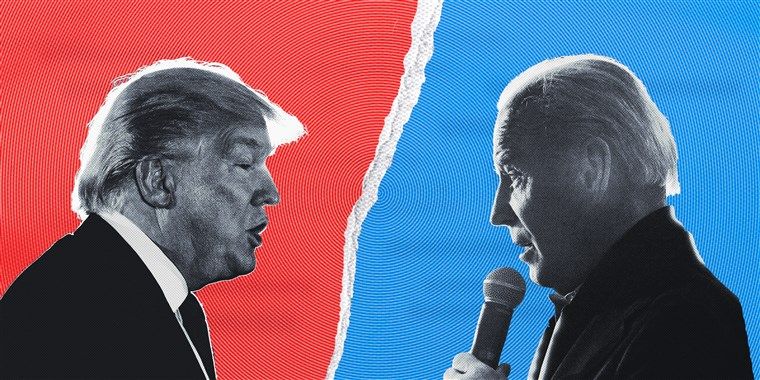 Presiden Donald trump and Joe Biden | nbcnews.com