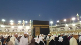Purnama di atas Makkah | dokpri