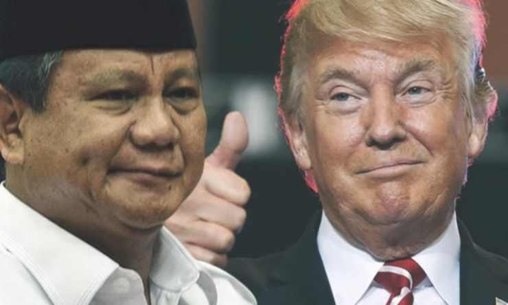 ilustrasi: redaksiindonesia.com (Trump dan Prabowo)