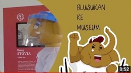 Ganesha tampil dalam Blusukan ke Museum (Foto: tangkapan layar Youtube) 