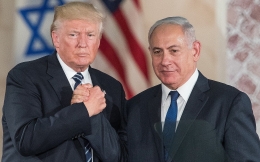 Presiden AS Donald Trump dan PM Israel Benjamin Netanyahu | The Times of Israel