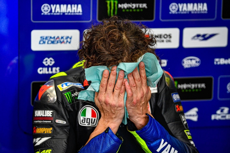 weekend apes buat The Doctor (dok.motogp.com)