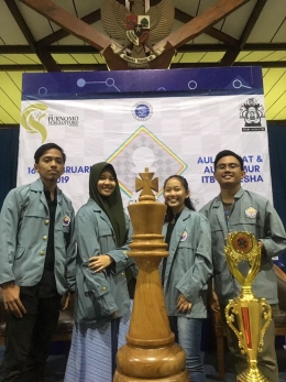 Kemenangan Tim Catur Universitas Gunadarma Kategori Perorangan di ITB Rapid Chess Series 2019, pada 16-17 Februari 2019