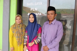 Ustadz Malik dan keluarga (Dok. PPPA Daarul Quran)