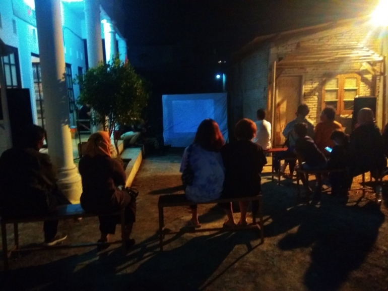 Dokpri foto nobar menyambut hari pahlawan