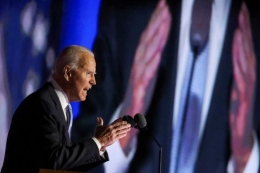 Joe Biden, presiden terpilih Amerika Serikat,.(REUTERS/JONATHAN ERNST via ABC INDONESIA) 