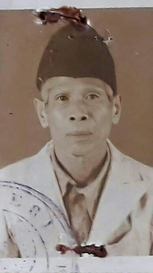 Arpa'i Jarsono bin H Aman (Veteran Pejuang Kemerdekaan RI) dari Kampung Peradong 