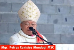 Mgr. Petrus Canisius Mandagi MSC, Uskup Agung Merauke/tangkapan layar