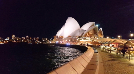 Sydney Opera House Pada Malam Hari | Dok Pribadi