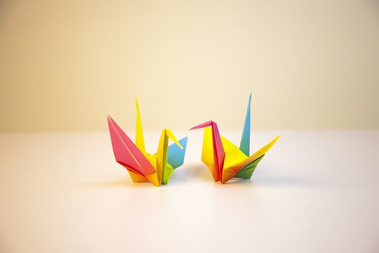 origami, salah satu yang membangun memori ototmu | unsplash.com
