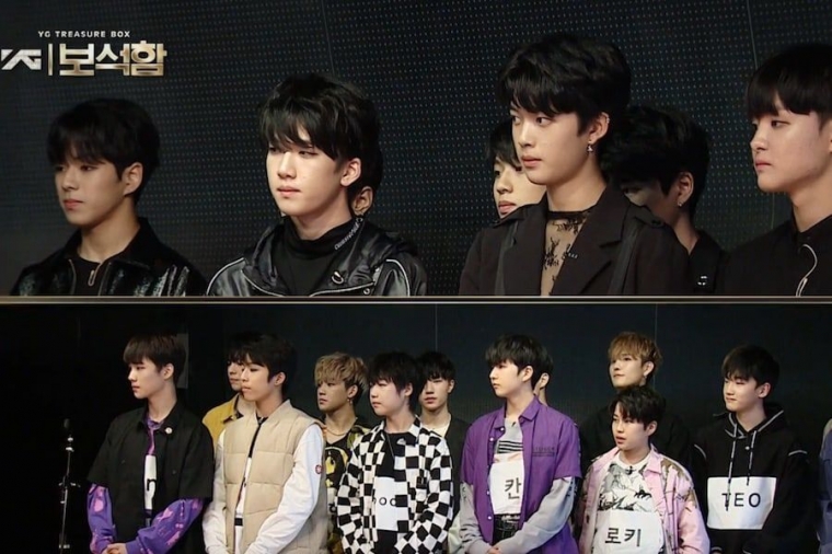 YG Treasure Box/acara survival Idol via koonb.com
