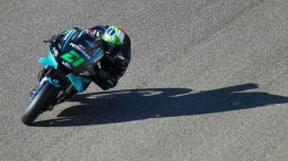 Franco Morbidelli menjadi kartu terakhir yang dimiliki Yamaha ketika semua pembalapnya inkonsisten. Gambar: Getty Images/Mirco Lazzari gp via Detik.com