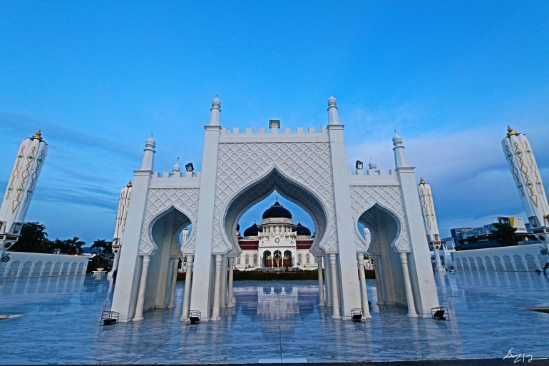 Masjid Raya Baiturrahman Banda Aceh NAD (Dokpri)