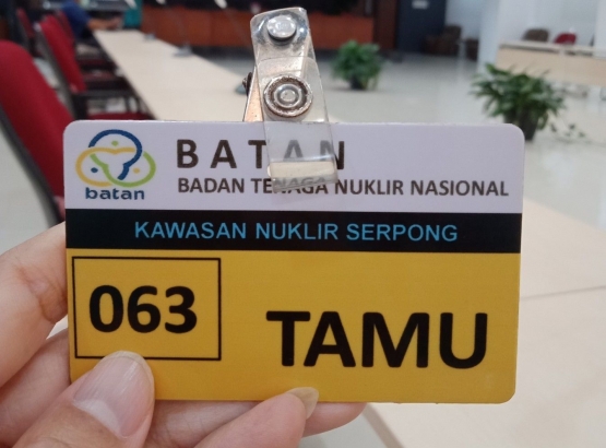 Berkunjung ke Kawasan Nuklir Batan Serpong pemeriksaan cukup ketat (Dokpri)