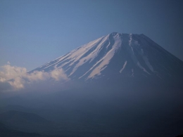 Fujisan dari suatu lokasi di Yamanashi (dokpri)