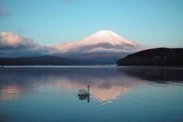 Fujisan dari Danau Yamanaka (dokpri)