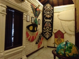 Layang-layang di museum ini berasal dari berbagai daerah di Indonesia