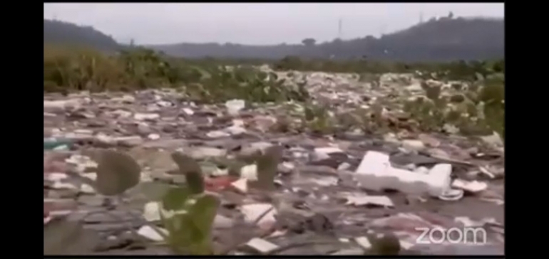 Foto Screenshoot Sungai Citarum Sebelumnya 2018 (Sumber Satgas Citarum Harum Pemprov Jabar)