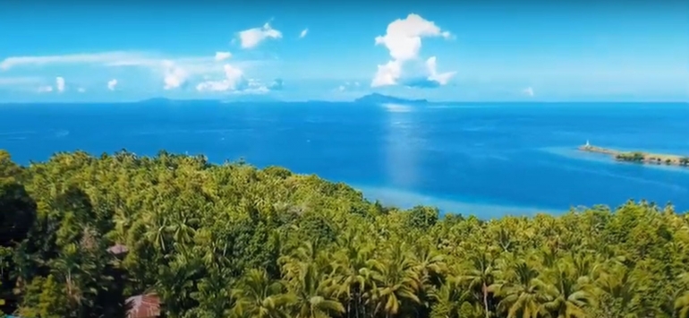 Panorama alam Kep. Sangihe. Sumber: Balar Sulut/Sriwigati
