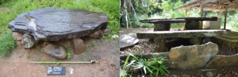 Lebbing, kubur batu di Pulau Sangihe. Sumber: Balai Arkeologi Sulawesi Utara/Sriwigati
