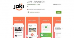 Tangkapan layar aplikasi Jaki | tirto.id