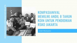 Deskripsi : Kompasianival Memiliki Andil 8 Tahun Koin Untuk Pendidikan RSKO Jakarta I Sumber Foto: dokpri
