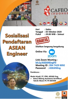 Flyer Sosialisasi ASEAN ENG 2020