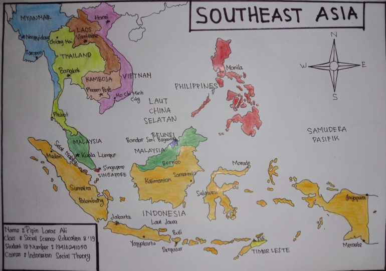Wilayah yang aktif di meliputi tenggara pegunungan daerah asia tidak Kondisi Geologis