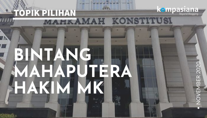 Ilustrasi Gedung Mahkamah Konstitusi (MK), Jalan Medan Merdeka Barat, Jakarta Pusat.(Diolah kompasiana dari foto Kompas.com/Fitria Chusna Farisa)
