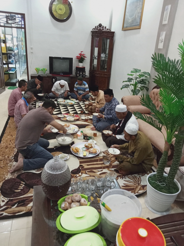 Suasana usai Doa Selamat