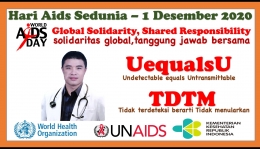 Tema Hari Aids Sedunia 1 Desember 2020. 
