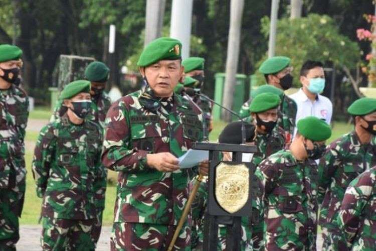  Pangdam Jaya Mayjen TNI Dudung Abdurrachman.(Sabrina Asril/Kompas.com/) 