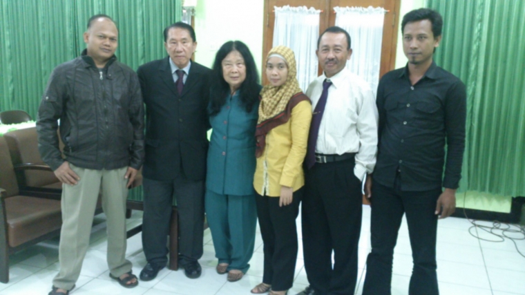 Berfose dengan teman diperkalongan (dok pribadi)