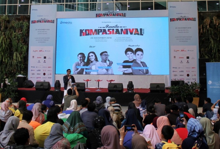ilustrasi: Suasana Kompasianival 2019. (Foto: Kompas.com/M. Zaenudin)