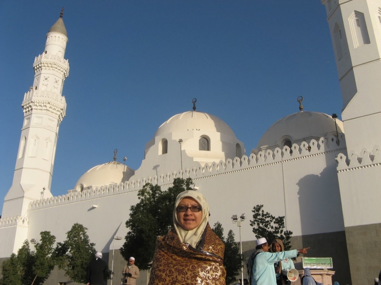 Kenangan ibadah haji tahun 2006 ziarah ke masjid Quba/dokpri