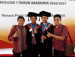 Dokpri. Ketika Wisuda di Pasca  Sarjana Universitas Negeri Makassar, 2017