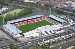 Wrexham FC's The Racecourse Ground. | Dailypost.co.uk